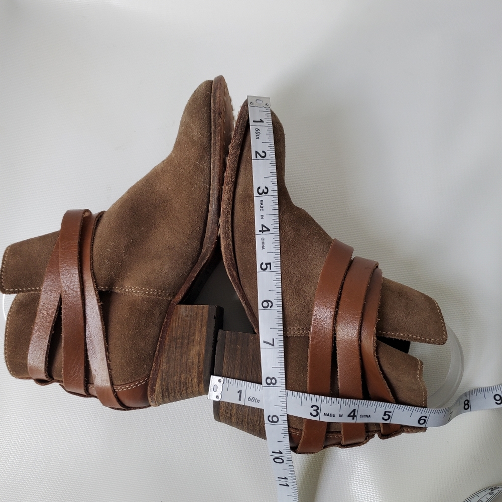 Hand Crafted Handmade Suede Leather Booties - Picture 7 of 11